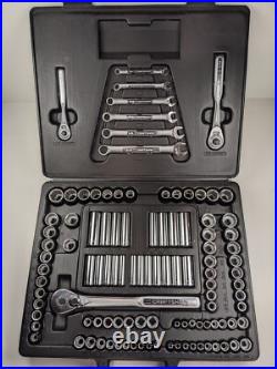 Craftsman Metric, SAE Mechanics Tool Set Made in USA Sockets Ratchets 107 Pieces Craftsman Metric, SAE Mechanics Tool Set Made in USA Sockets Ratchets 107 Pieces