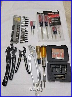 Craftsman Mixed Lot of Screwdriver & Torx Bit And Hex Plier All USA Made