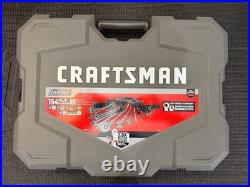 Craftsman Overdrive 154PC SAE/Metric Mechanics Tool Set WithHard Case CMMT99154