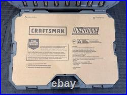 Craftsman Overdrive 154PC SAE/Metric Mechanics Tool Set WithHard Case CMMT99154