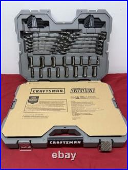 Craftsman Overdrive 154 Pc Mechanics Tool Set SAE Metric CMMT99154L LN 0673542 Craftsman Overdrive 154 Pc Mechanics Tool Set SAE Metric CMMT99154L LN 0673542
