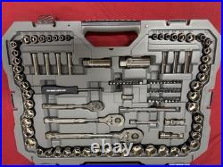Craftsman Overdrive 154 Pc Mechanics Tool Set SAE Metric CMMT99154L LN 0673542 Craftsman Overdrive 154 Pc Mechanics Tool Set SAE Metric CMMT99154L LN 0673542