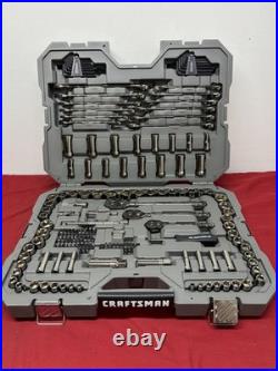 Craftsman Overdrive 154 Pc Mechanics Tool Set SAE Metric CMMT99154L LN 0673542