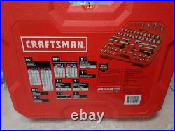 Craftsman SAE Metric 1/4 3/8 Drive 105 Piece Mechanics Tool Set CMMT12023