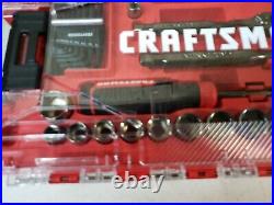 Craftsman SAE Standard and Metric 52 Piece Ratchet Socket Set