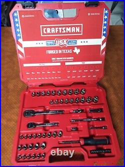 Craftsman Socket Set 88pcs 6pt SAE Standard & Metric Made In USA