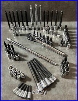 Craftsman Tools 66 Pc Large Torx Hex Screwdriver Ratchet Socket Set Long
