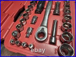 Craftsman Tools Max Axess 30 Piece SAE & Metric Pass Through Socket Set MPN 3282