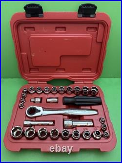 Craftsman Tools Max Axess 30 Piece SAE & Metric Pass Through Socket Set MPN 3282 Craftsman Tools Max Axess 30 Piece SAE & Metric Pass Through Socket Set MPN 3282