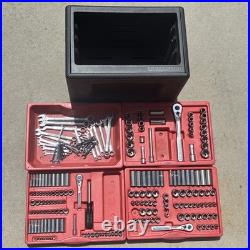 Craftsman Tools Mechanics Socket & Wrench Set 1/4 3/8 1/2 Drive 33263 USA READ Craftsman Tools Mechanics Socket & Wrench Set 1/4 3/8 1/2 Drive 33263 USA READ