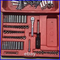 Craftsman Tools Mechanics Socket & Wrench Set 1/4 3/8 1/2 Drive 33263 USA READ Craftsman Tools Mechanics Socket & Wrench Set 1/4 3/8 1/2 Drive 33263 USA READ
