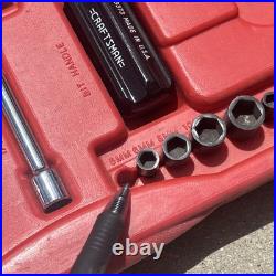 Craftsman Tools Mechanics Socket & Wrench Set 1/4 3/8 1/2 Drive 33263 USA READ Craftsman Tools Mechanics Socket & Wrench Set 1/4 3/8 1/2 Drive 33263 USA READ