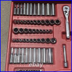 Craftsman Tools Mechanics Socket & Wrench Set 1/4 3/8 1/2 Drive 33263 USA READ Craftsman Tools Mechanics Socket & Wrench Set 1/4 3/8 1/2 Drive 33263 USA READ