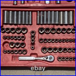 Craftsman Tools Mechanics Socket & Wrench Set 1/4 3/8 1/2 Drive 33263 USA READ Craftsman Tools Mechanics Socket & Wrench Set 1/4 3/8 1/2 Drive 33263 USA READ