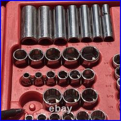 Craftsman Tools Mechanics Socket & Wrench Set 1/4 3/8 1/2 Drive 33263 USA READ Craftsman Tools Mechanics Socket & Wrench Set 1/4 3/8 1/2 Drive 33263 USA READ