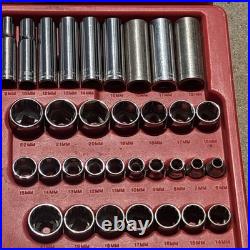Craftsman Tools Mechanics Socket & Wrench Set 1/4 3/8 1/2 Drive 33263 USA READ Craftsman Tools Mechanics Socket & Wrench Set 1/4 3/8 1/2 Drive 33263 USA READ