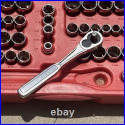 Craftsman Tools Mechanics Socket & Wrench Set 1/4 3/8 1/2 Drive 33263 USA READ Craftsman Tools Mechanics Socket & Wrench Set 1/4 3/8 1/2 Drive 33263 USA READ