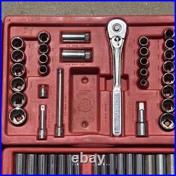 Craftsman Tools Mechanics Socket & Wrench Set 1/4 3/8 1/2 Drive 33263 USA READ Craftsman Tools Mechanics Socket & Wrench Set 1/4 3/8 1/2 Drive 33263 USA READ