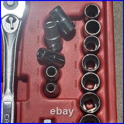 Craftsman Tools Mechanics Socket & Wrench Set 1/4 3/8 1/2 Drive 33263 USA READ Craftsman Tools Mechanics Socket & Wrench Set 1/4 3/8 1/2 Drive 33263 USA READ