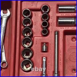 Craftsman Tools Mechanics Socket & Wrench Set 1/4 3/8 1/2 Drive 33263 USA READ Craftsman Tools Mechanics Socket & Wrench Set 1/4 3/8 1/2 Drive 33263 USA READ