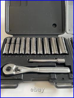 Craftsman Tools USA 34781 34782 NEW 12pc SAE METRIC 1/4' Dr. Socket Ratchet Sets