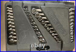 Craftsman USA 22 Pc Wrench Set 11 SAE & 11 Metric Combination Wrench Set WithTray