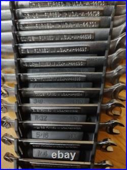 Craftsman USA 25 Pc. 12 Pt. Metric /SAE Combination Wrench Set VA Series