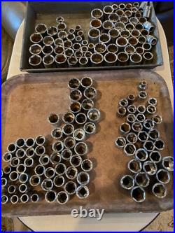 Craftsman USA 3/8 Dr SAE and metric shallow socket 6, 8, and 12 Point