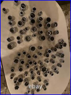 Craftsman USA 3/8 Dr SAE and metric shallow socket 6, 8, and 12 Point