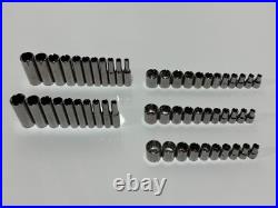 Craftsman USA 54pc 1/4 Drive Metric & SAE Deep & Shallow Socket Set NEW NOS