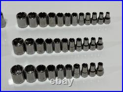 Craftsman USA 54pc 1/4 Drive Metric & SAE Deep & Shallow Socket Set NEW NOS