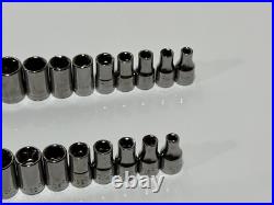 Craftsman USA 54pc 1/4 Drive Metric & SAE Deep & Shallow Socket Set NEW NOS