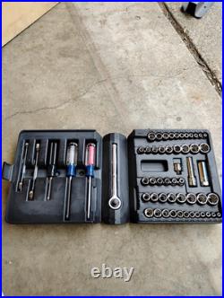 Craftsman USA 55pc Mechanics Tool Set Socket Ratchet 33455 Metric/SAE USA