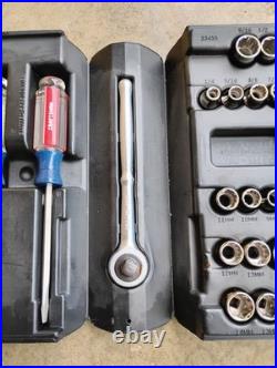Craftsman USA 55pc Mechanics Tool Set Socket Ratchet 33455 Metric/SAE USA