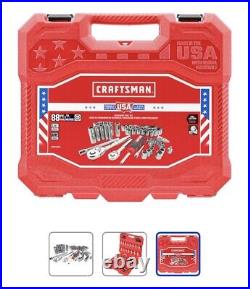 Craftsman USA 88 PC. SAE /Metric Socket Set Texas Made CMMT45018 Best Ebay Price