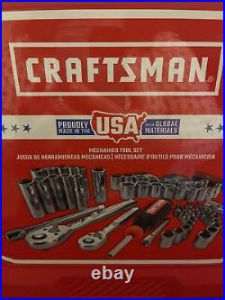 Craftsman USA 88 Piece SAE / Metric Socket Set Made in Texas CMMT45018 Mechanic