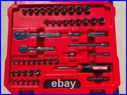 Craftsman USA 88 Piece SAE / Metric Socket Set Made in Texas USA CMMT45018