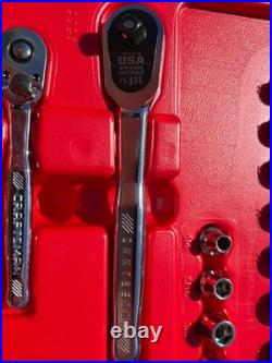 Craftsman USA 88 Piece SAE / Metric Socket Set Made in Texas USA CMMT45018