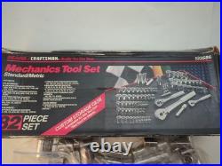 Craftsman USA 933586 82 Piece Mechanics Socket Tool Set SAE/Metric 6Pt/12Pt