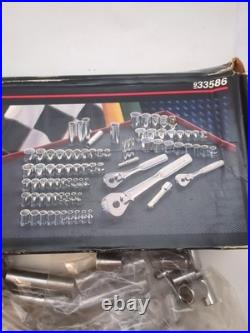 Craftsman USA 933586 82 Piece Mechanics Socket Tool Set SAE/Metric 6Pt/12Pt