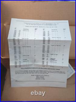 Craftsman USA 933586 82 Piece Mechanics Socket Tool Set SAE/Metric 6Pt/12Pt