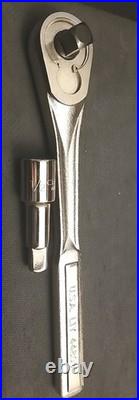 Craftsman USA NOS 20pc Metric, SAE Socket Set 1/2 Drive Laser Etched. 12pt