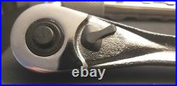 Craftsman USA NOS 20pc Metric, SAE Socket Set 1/2 Drive Laser Etched. 12pt