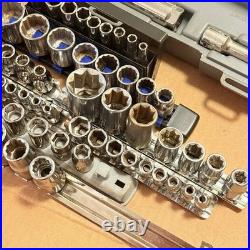Craftsman USA Socket Set Lot Metric And SAE 1/4, 3/8, 1/2