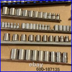 Craftsman USA Socket Set Lot Metric And SAE 1/4, 3/8, 1/2
