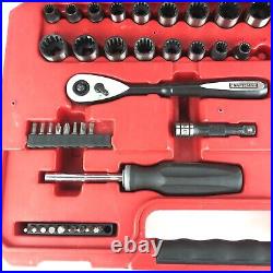 Craftsman Universal Mechanics Tool Set Socket Wrenches Inch / Metric Hex SAE MM