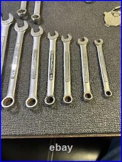 Craftsman VTG Standard Metric VV Mixed Lot Wrench Sets 22 Piece USA Screw Socket