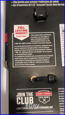 Craftsman V Series 3/8 Ratchet Set Flex Head Standard Ratchet SAE Metric Sockets