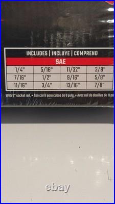 Craftsman V Series 3/8 Ratchet Set Flex Head Standard Ratchet SAE Metric Sockets