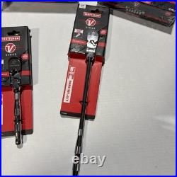 Craftsman V-Series Bundle 3/8 Drive Metric / SAE Shallow & SAE Deep. 3 Ratchets